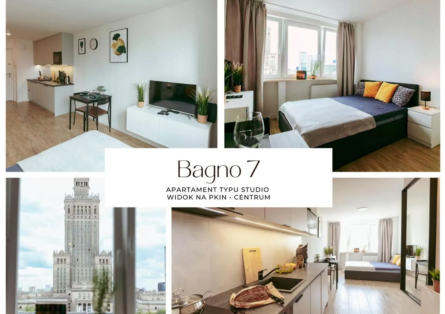 Bagno 7 - Piekny Widok Na Palac Kultury - Wifi - Smarttv 45Cali - Better Rental وارسو شقة
